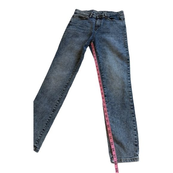 Noisy May Acid Wash Slim Fit Denim Jeans - Size 31 - Picture 6 of 9